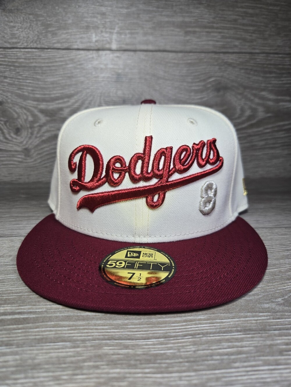 Los Angeles Dodgers X Kobe Bryant Fitted New Era 59FIFTY GR8NESS PACK Hat 7 1/2